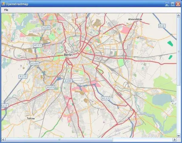 Download web tool or web app Openstreetmap Client to run in Windows online over Linux online