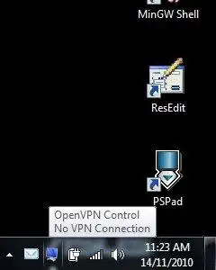 Download web tool or web app OpenVPN Windows Client