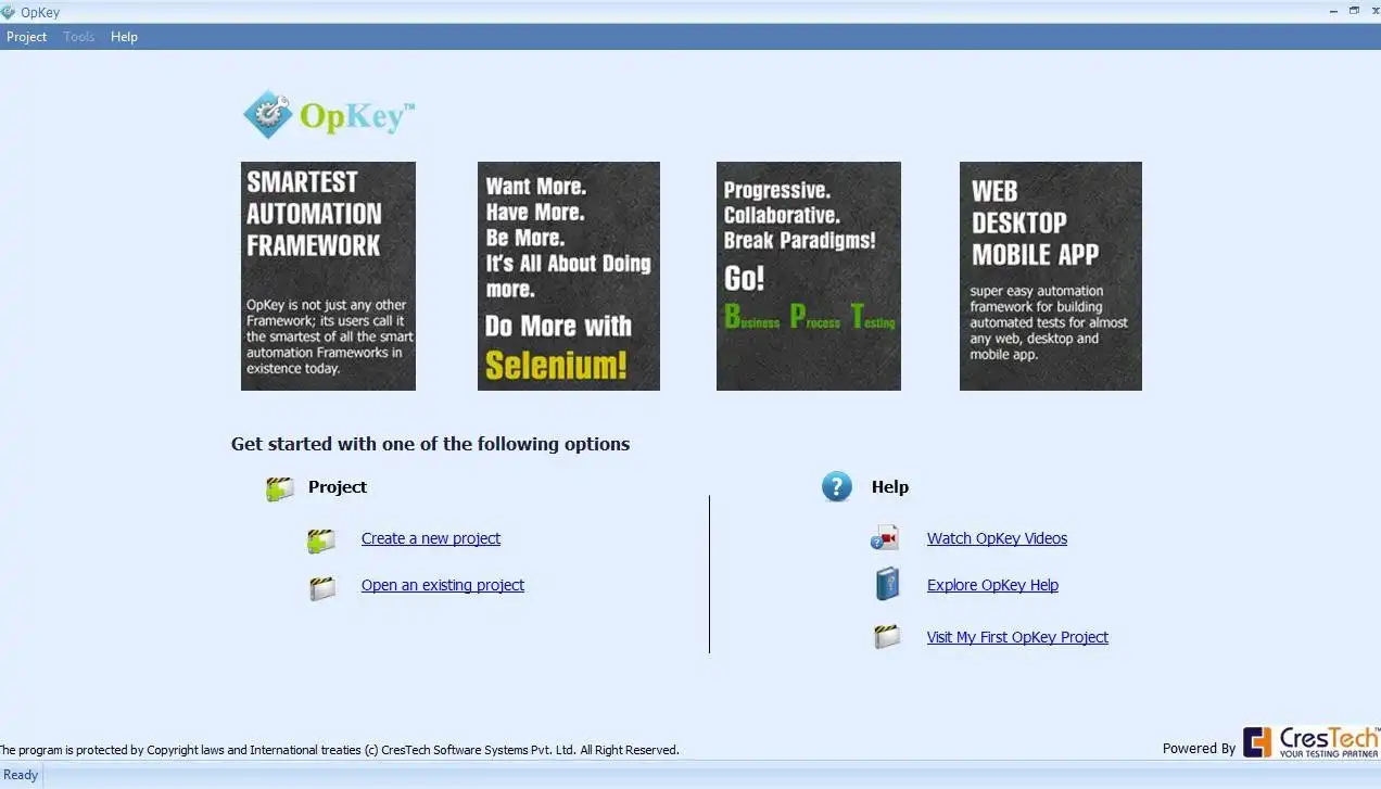 Download web tool or web app OpKey Personal Edition