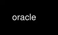 Run oracle in OnWorks free hosting provider over Ubuntu Online, Fedora Online, Windows online emulator or MAC OS online emulator