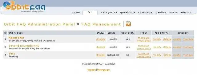 Download web tool or web app Orbit FAQ