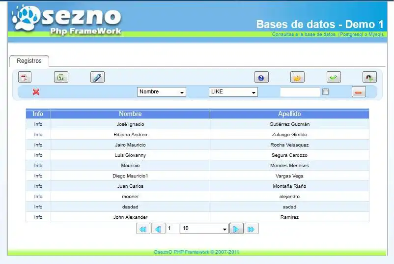 Download web tool or web app Osezno PHP Framework