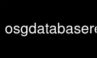 Run osgdatabaserevisions in OnWorks free hosting provider over Ubuntu Online, Fedora Online, Windows online emulator or MAC OS online emulator