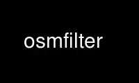 Run osmfilter in OnWorks free hosting provider over Ubuntu Online, Fedora Online, Windows online emulator or MAC OS online emulator