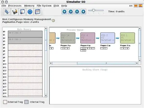 Download web tool or web app OS Sim (OS Concepts Simulator)