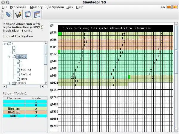 Download web tool or web app OS Sim (OS Concepts Simulator)