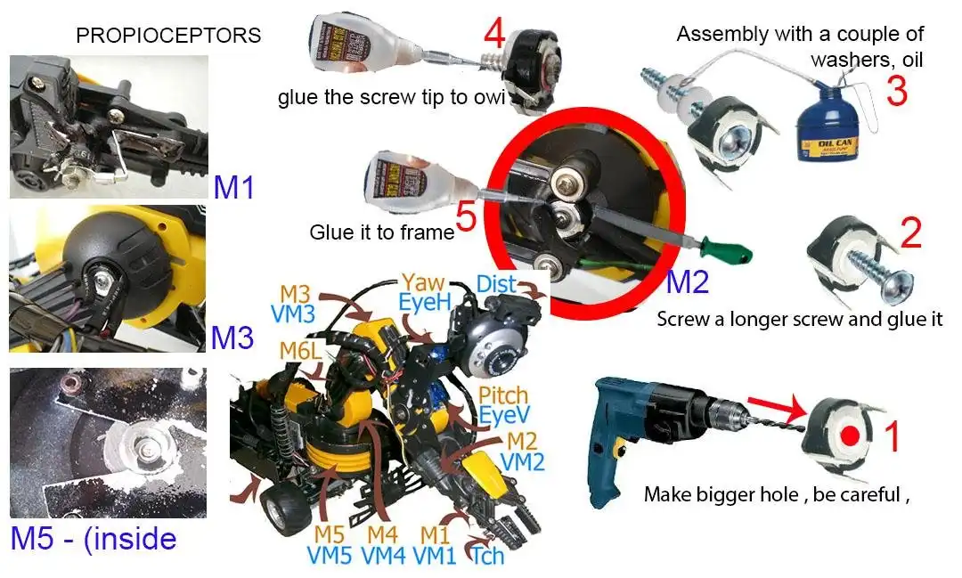 Download web tool or web app OWI535 Robotic Arm To Rover Arm, Arduino