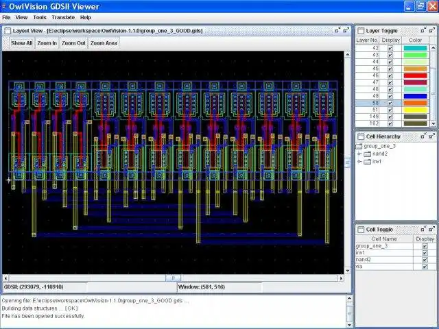 Download web tool or web app OwlVision GDSII Viewer to run in Linux online