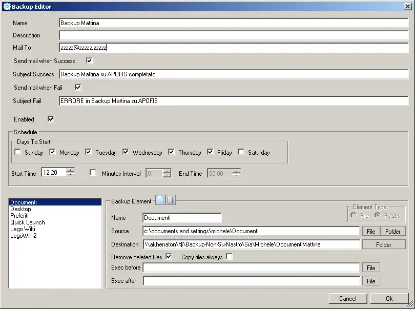 Download web tool or web app OzBackup Service