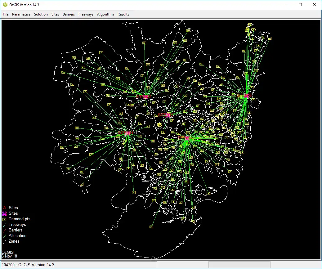 Download web tool or web app OzGIS free mapping system to run in Windows online over Linux online