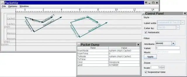 Download web tool or web app PacketViz Packet Visualizer to run in Linux online