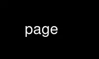 Run page in OnWorks free hosting provider over Ubuntu Online, Fedora Online, Windows online emulator or MAC OS online emulator