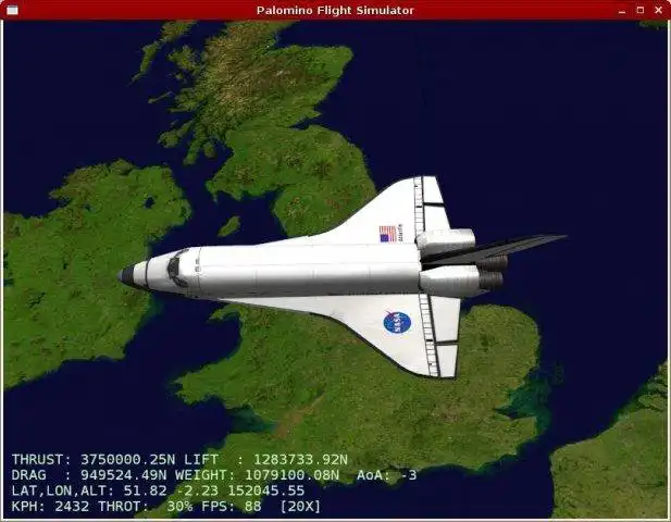 Download web tool or web app Palomino flight simulator to run in Linux online