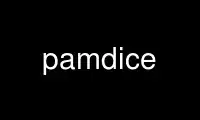 Run pamdice in OnWorks free hosting provider over Ubuntu Online, Fedora Online, Windows online emulator or MAC OS online emulator