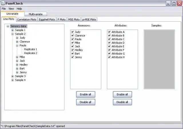 Download web tool or web app PanelCheck