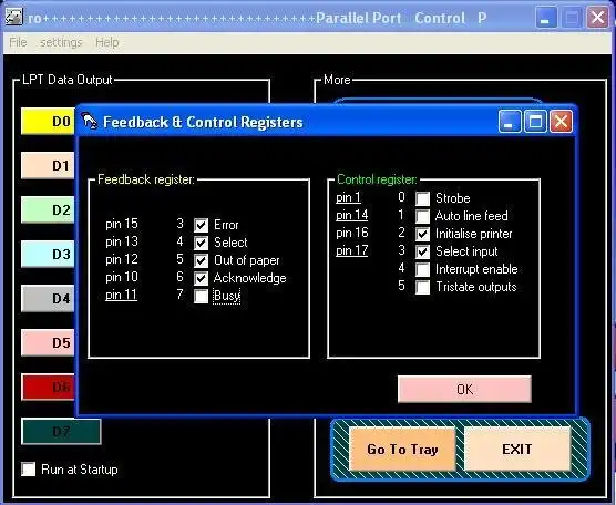 Download web tool or web app Parallel port+