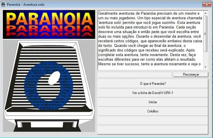 Download web tool or web app Paranoia to run in Windows online over Linux online