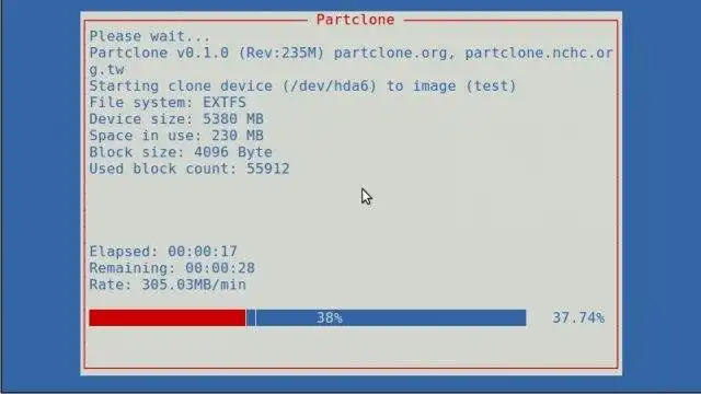 Download web tool or web app Partclone