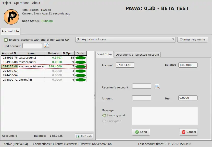 Download web tool or web app PascWallet