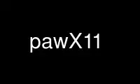 Run pawX11 in OnWorks free hosting provider over Ubuntu Online, Fedora Online, Windows online emulator or MAC OS online emulator