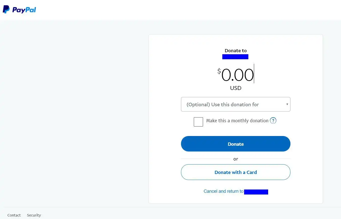 Web ツールまたは Web アプリをダウンロードする PayPal ボタン 複数の通貨を寄付する