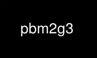 Run pbm2g3 in OnWorks free hosting provider over Ubuntu Online, Fedora Online, Windows online emulator or MAC OS online emulator