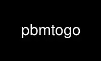 Run pbmtogo in OnWorks free hosting provider over Ubuntu Online, Fedora Online, Windows online emulator or MAC OS online emulator