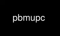 Run pbmupc in OnWorks free hosting provider over Ubuntu Online, Fedora Online, Windows online emulator or MAC OS online emulator