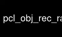 Run pcl_obj_rec_ransac_hash_table in OnWorks free hosting provider over Ubuntu Online, Fedora Online, Windows online emulator or MAC OS online emulator