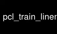 Run pcl_train_linemod_template in OnWorks free hosting provider over Ubuntu Online, Fedora Online, Windows online emulator or MAC OS online emulator