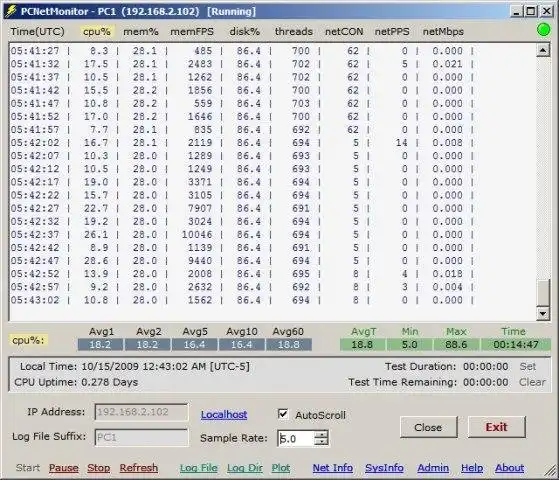 Download web tool or web app PCNetMonitor