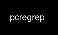 Run pcregrep in OnWorks free hosting provider over Ubuntu Online, Fedora Online, Windows online emulator or MAC OS online emulator