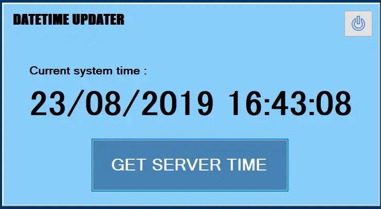 Download web tool or web app PC Server Realtime Date Time Updater