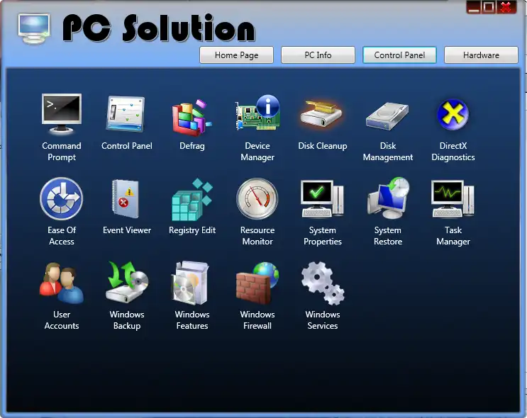 Download web tool or web app PC Solution