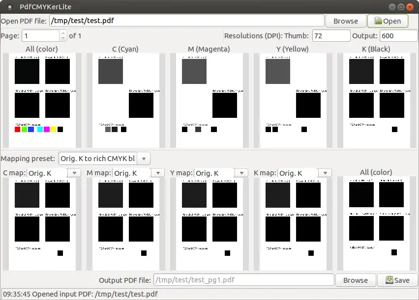 Download web tool or web app PdfCMYKerLite