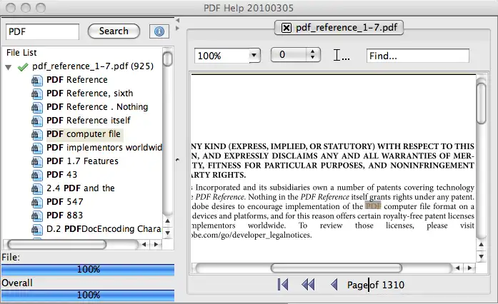 Download web tool or web app PDFhelp