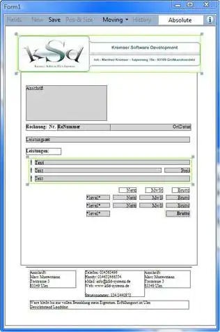 Download web tool or web app PDF-Layout-Designer