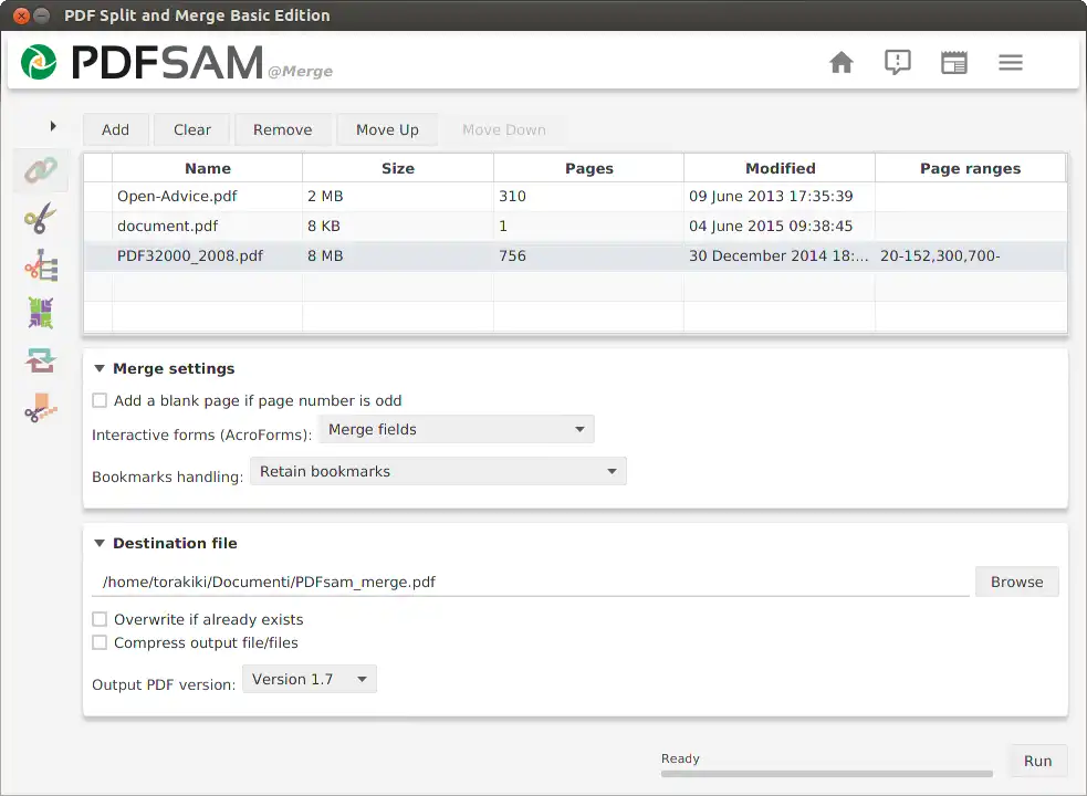 Add blank. Pdf Split and merge. PDFSAM Basic. Split pdf. Pdf Sam.