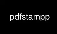 Run pdfstampp in OnWorks free hosting provider over Ubuntu Online, Fedora Online, Windows online emulator or MAC OS online emulator