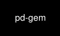 Run pd-gem in OnWorks free hosting provider over Ubuntu Online, Fedora Online, Windows online emulator or MAC OS online emulator