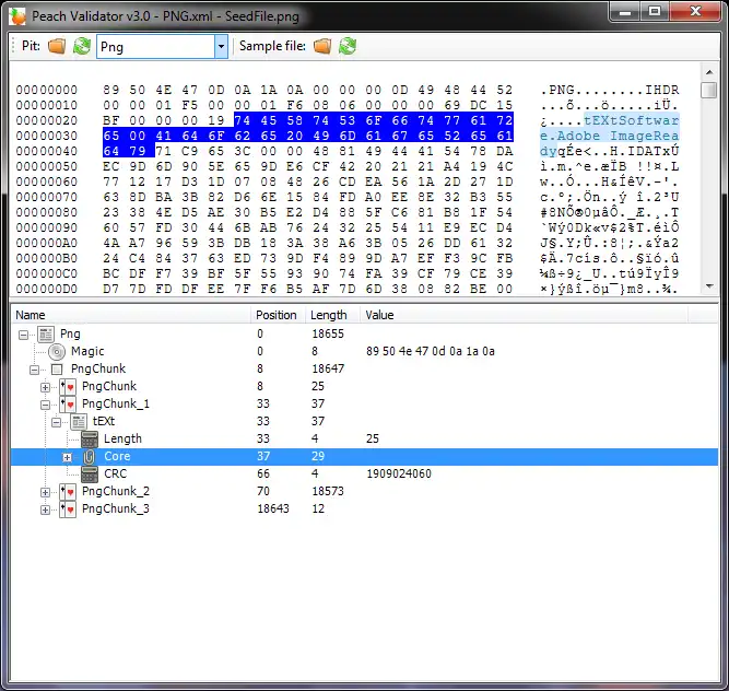 הורד כלי אינטרנט או אפליקציית אינטרנט Peach Fuzzer Community Edition