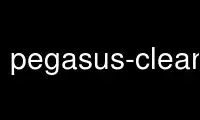 Run pegasus-cleanup in OnWorks free hosting provider over Ubuntu Online, Fedora Online, Windows online emulator or MAC OS online emulator