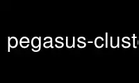 ແລ່ນ pegasus-cluster ໃນ OnWorks ຜູ້ໃຫ້ບໍລິການໂຮດຕິ້ງຟຣີຜ່ານ Ubuntu Online, Fedora Online, Windows online emulator ຫຼື MAC OS online emulator