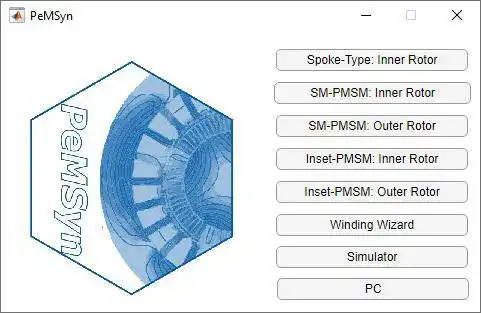 Download web tool or web app PeMSyn to run in Windows online over Linux online