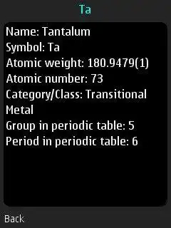 Download web tool or web app Periodic Table to run in Windows online over Linux online