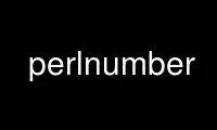 Run perlnumber in OnWorks free hosting provider over Ubuntu Online, Fedora Online, Windows online emulator or MAC OS online emulator