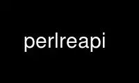 Run perlreapi in OnWorks free hosting provider over Ubuntu Online, Fedora Online, Windows online emulator or MAC OS online emulator