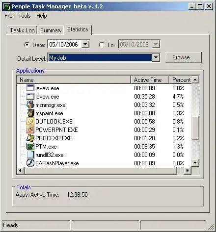 Download web tool or web app Personal Task Manager