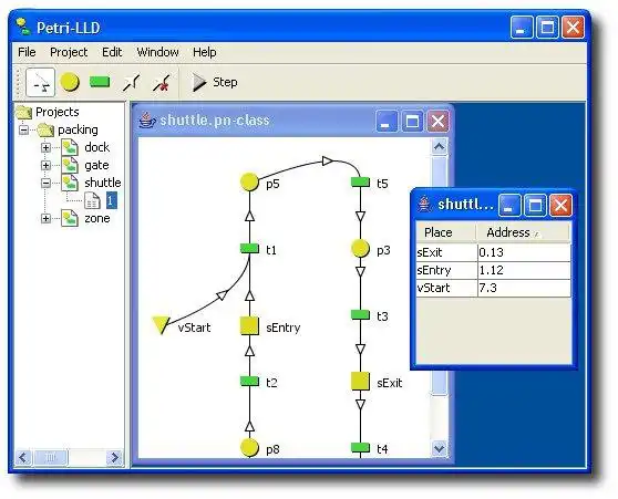 Download web tool or web app Petri-LLD to run in Linux online