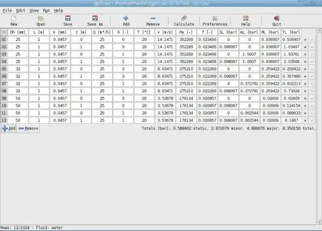 Download web tool or web app pfcalc to run in Linux online